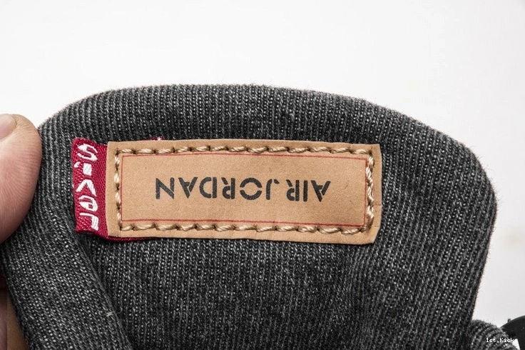 Black Air Jordan Denim AO2571-001 4 Levi's 0312